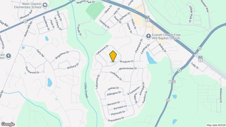 978 Lakemont Dr Mapa y Detalles de la Ubicación