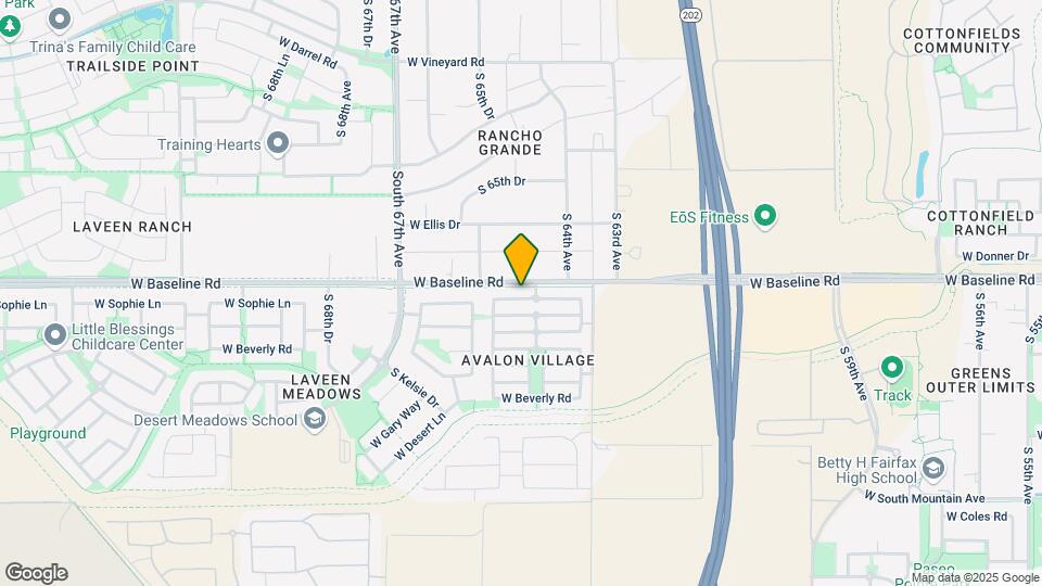 6416 W Sophie Ln Map and Location Details