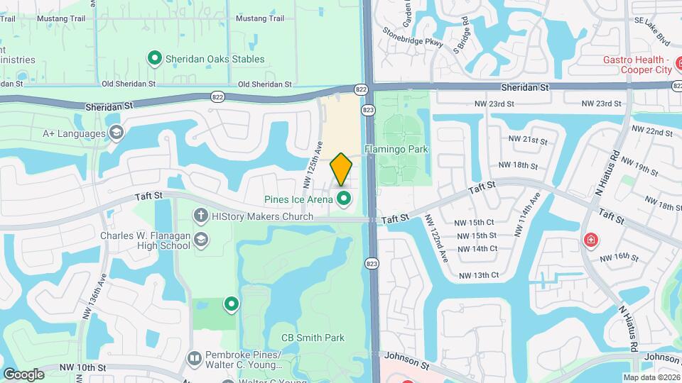 12470 NW 17th Ct Map and Location Details