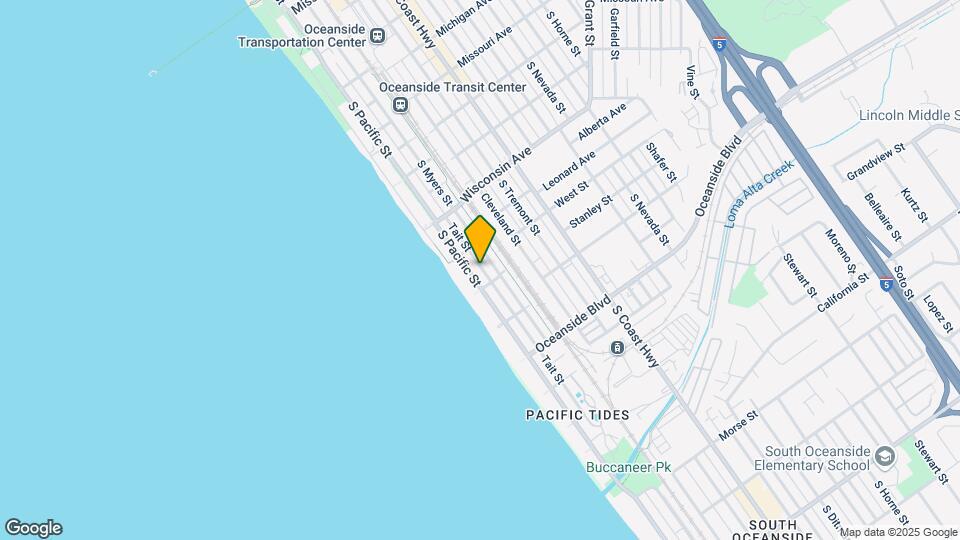 920 S Pacific St Map and Location Details