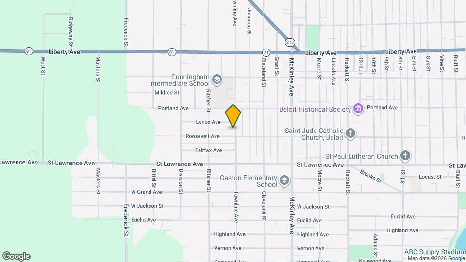 810 Townline Ave Map and Location Details