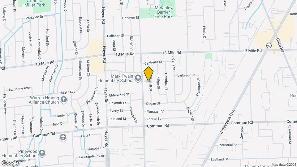 30541 Bluehill St Map and Location Details
