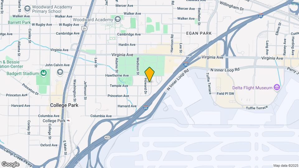 3643 Princeton Ave Map and Location Details