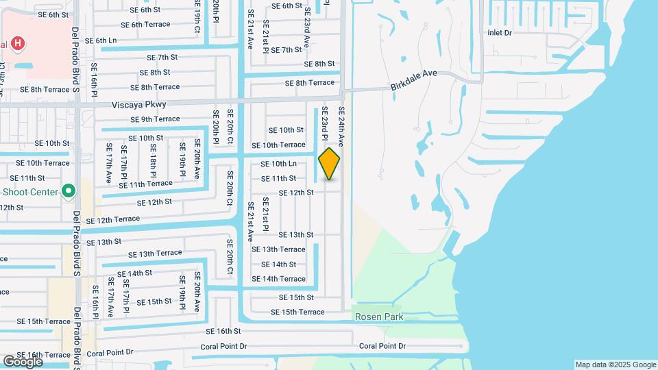 1111 SE 23rd Pl Map and Location Details