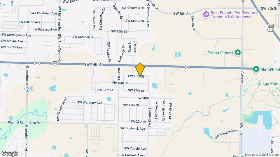 2309 SW 15th St Map and Location Details