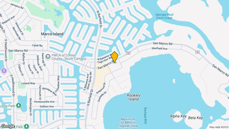 1857 San Marco Rd Map and Location Details