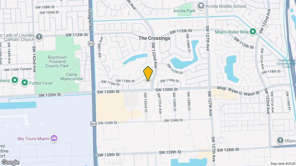 11931 SW 132nd Ct Map and Location Details
