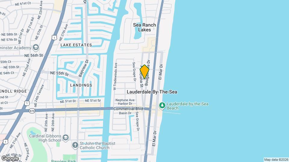 4525 Bougainvilla Dr Map and Location Details