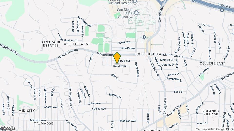 5530 Dorothy Dr Map and Location Details