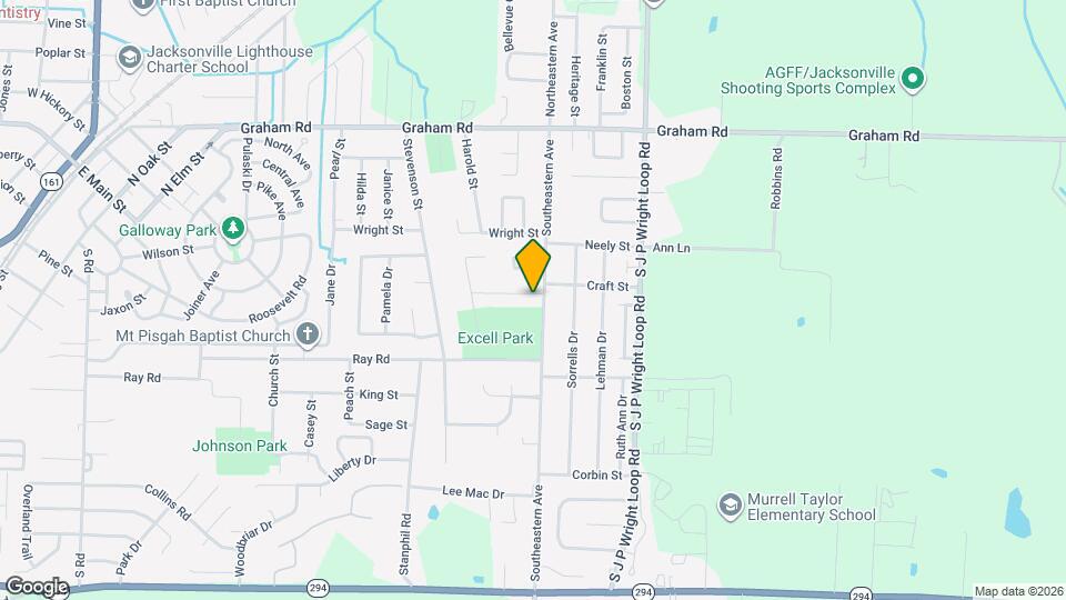 1409 Southern St Map and Location Details