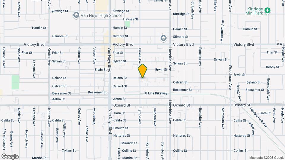 14252 Delano St Map and Location Details