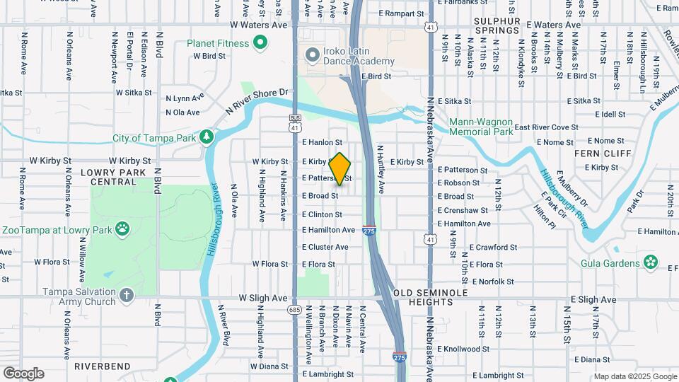 7503 N Dixon Ave Map and Location Details