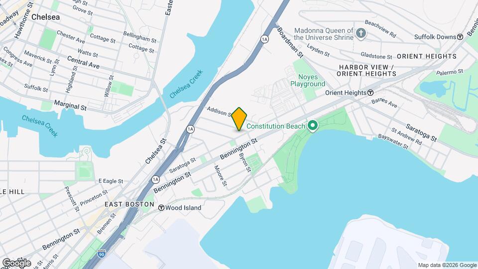 792 Saratoga St, Unit 2 Map and Location Details