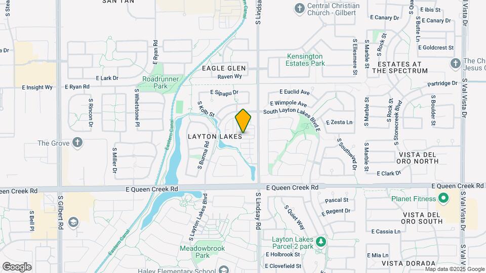 734 E Doral Ave Map and Location Details