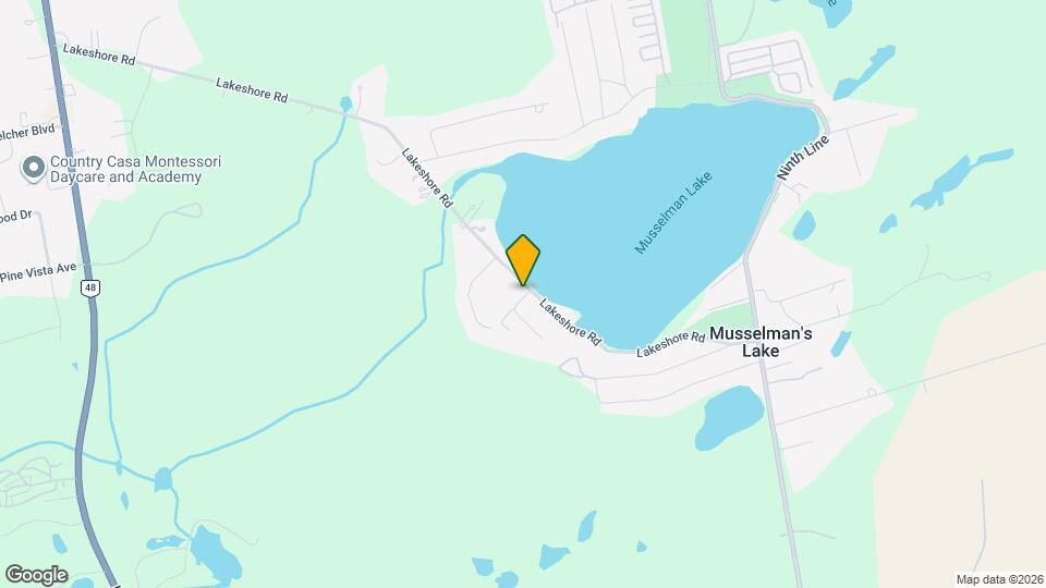 5749 Lakeshore Rd Map and Location Details