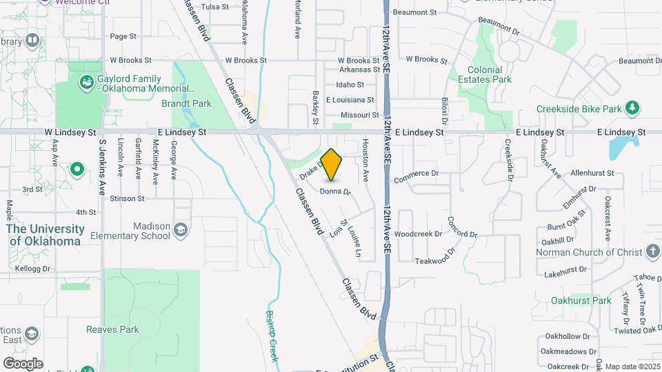 2241 Donna Dr Map and Location Details