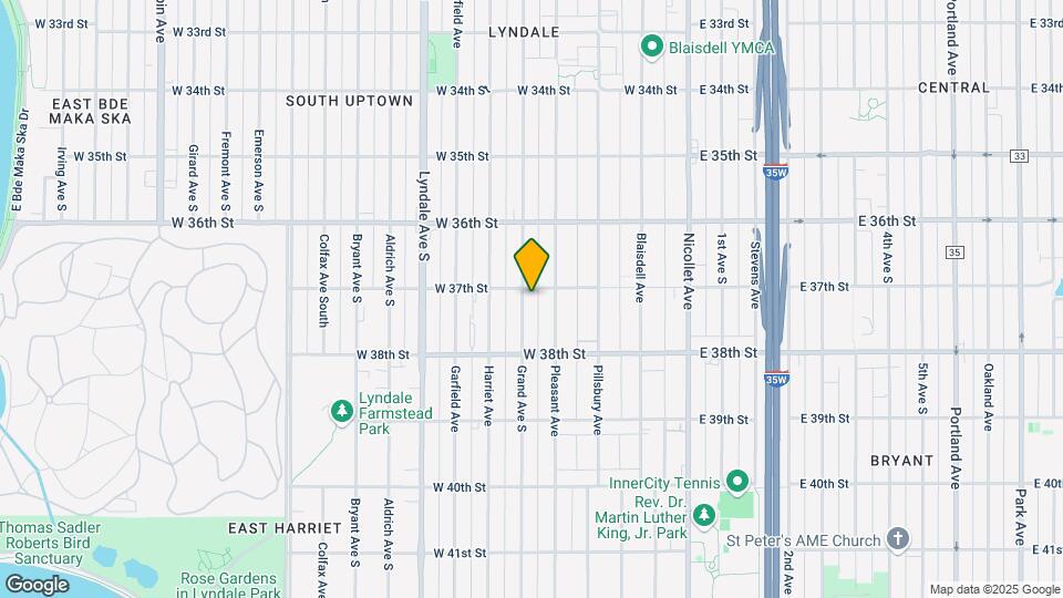 3707 Grand Ave S Map and Location Details