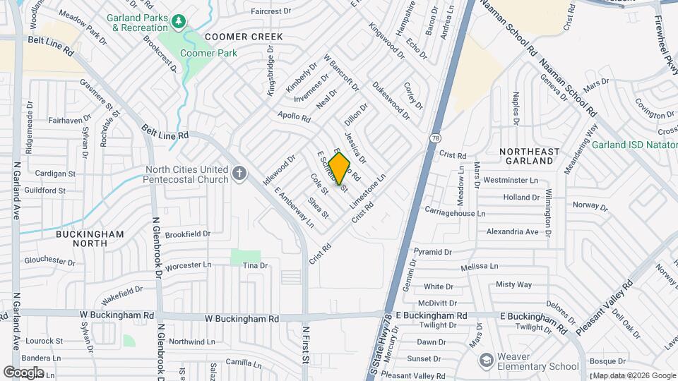 306 E Schreiber St Map and Location Details