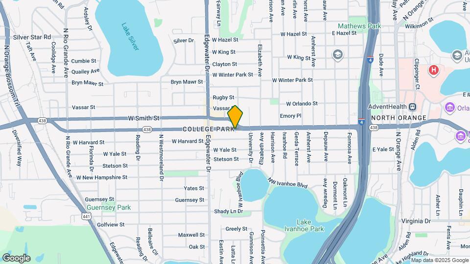 604 W Princeton St Map and Location Details