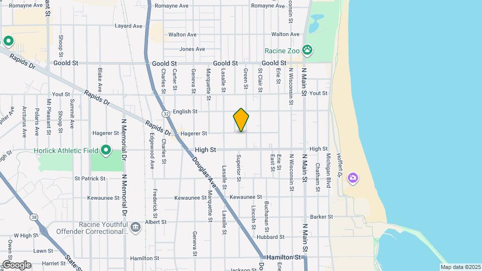 811 Hagerer St Map and Location Details