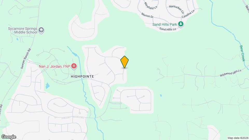 629 Rocky Spot Dr Map and Location Details