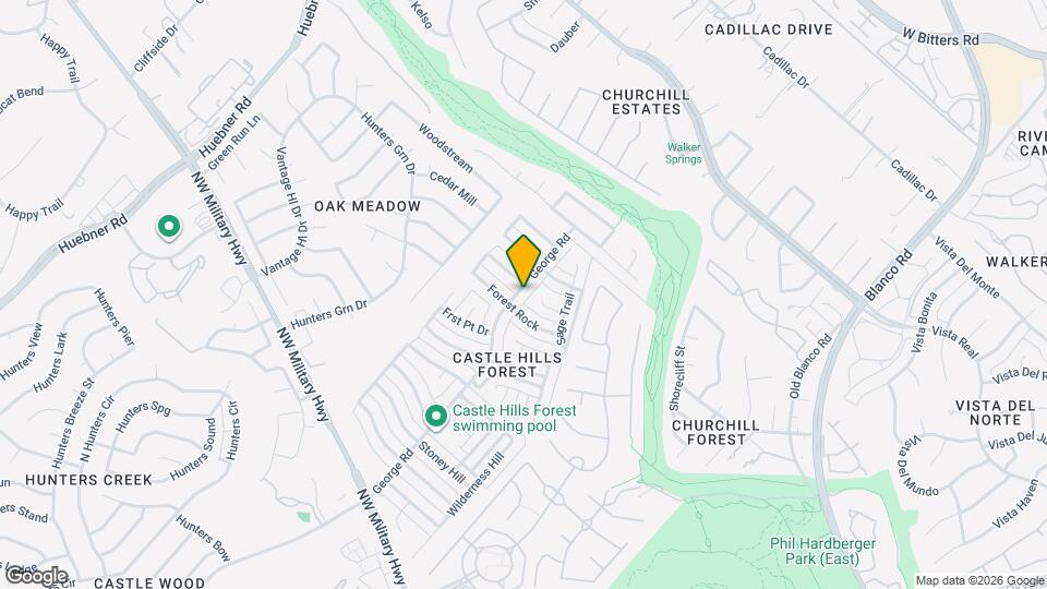 14118 George Rd Mapa y Detalles de la Ubicación