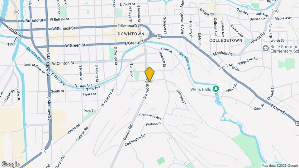 605 S Aurora St Mapa y Detalles de la Ubicación