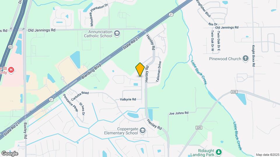 3486 Talisman Drive Map and Location Details