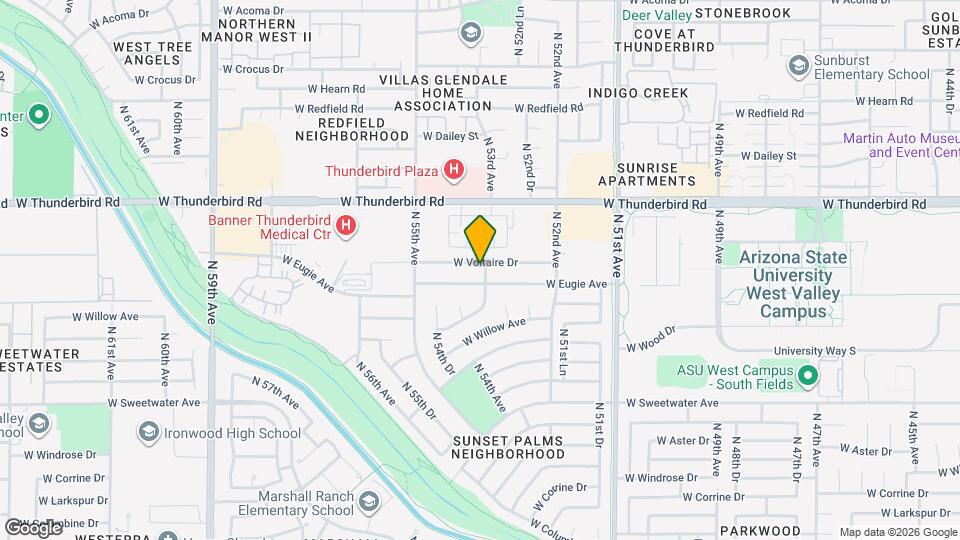 5331 W Voltaire Dr Map and Location Details