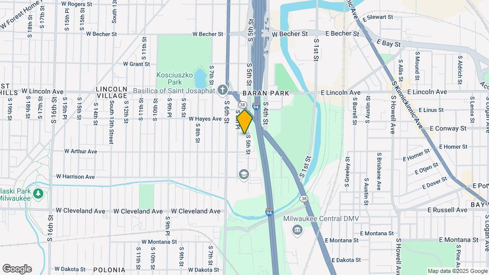 2469 S 5th St Map and Location Details