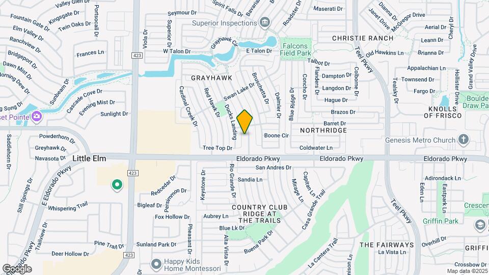 12161 Grayhawk Boulevard Map and Location Details