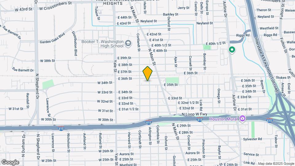 317 E 35th St Map and Location Details