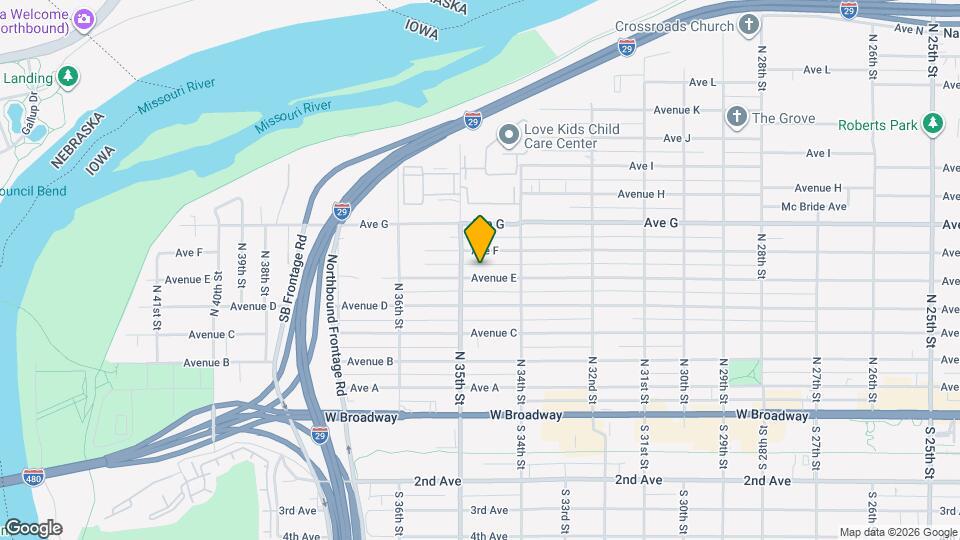 3440 Avenue E Map and Location Details