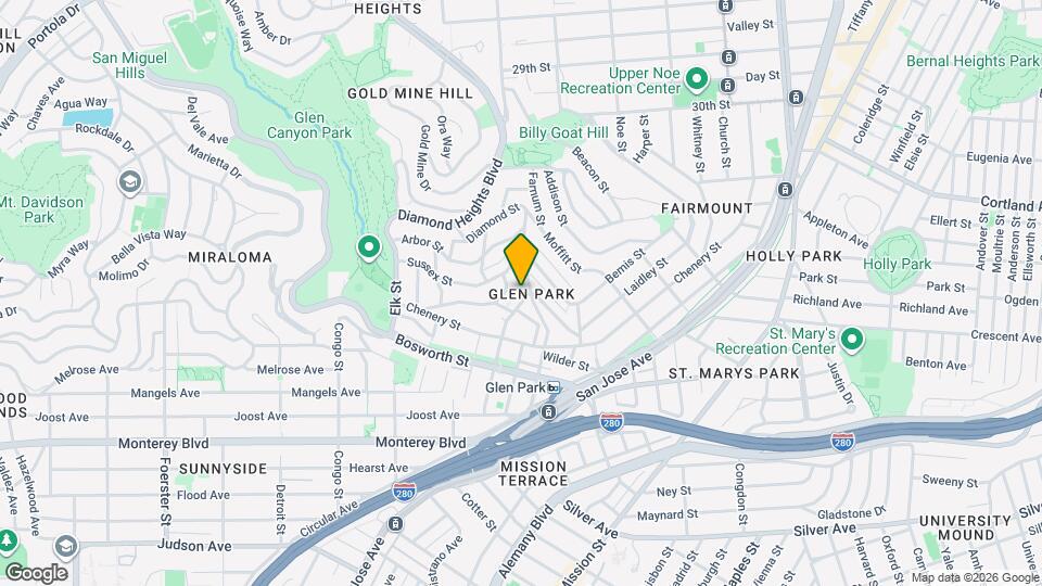 106 Surrey St Map and Location Details