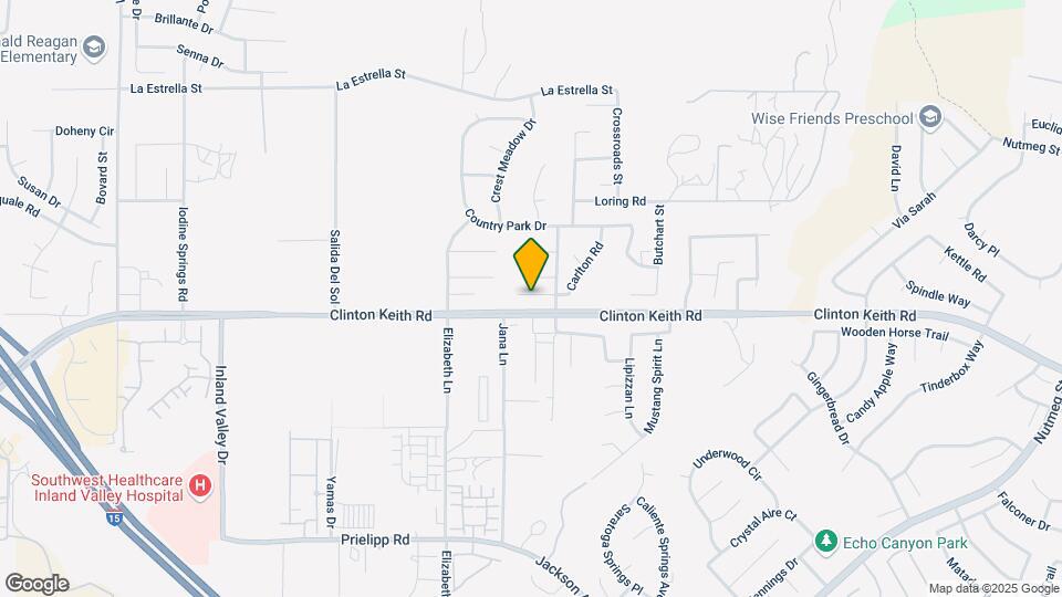 24947 Vermijo Ct Map and Location Details