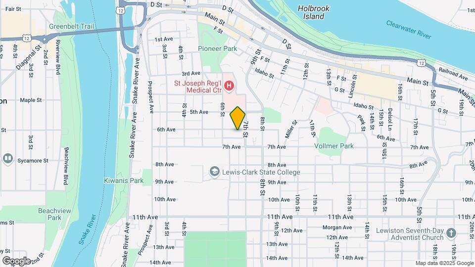 624 6th Ave Map and Location Details
