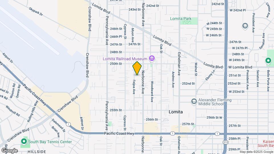Lomita Rentals Map and Location Details