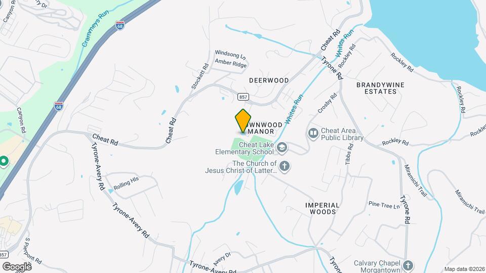 109 Newcastle Dr Mapa y Detalles de la Ubicación