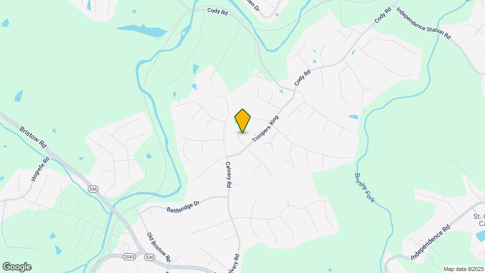 10319 Fredricksburg Rd Map and Location Details