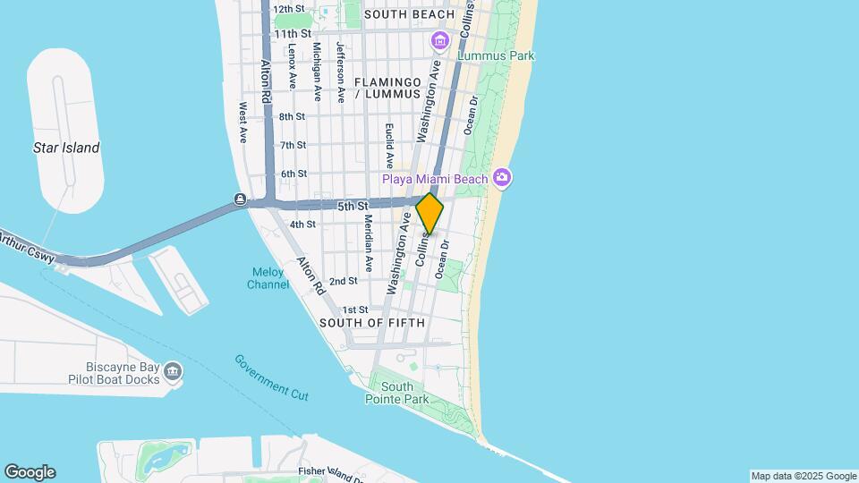 335 Ocean Dr Map and Location Details