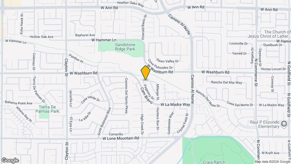 1312 Pagentry Dr Mapa y Detalles de la Ubicación