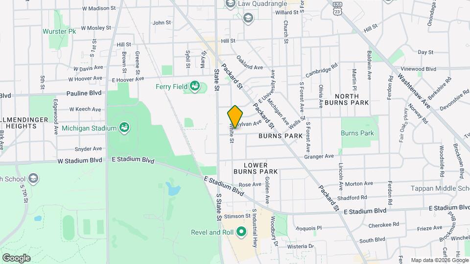 803 Dewey Ave Mapa y Detalles de la Ubicación