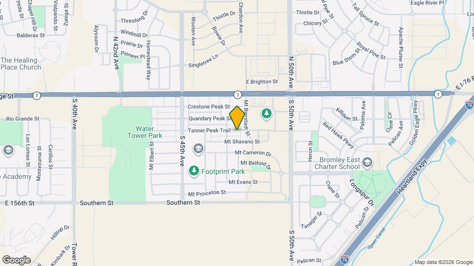 4762 Tanner Peak Trail Mapa y Detalles de la Ubicación