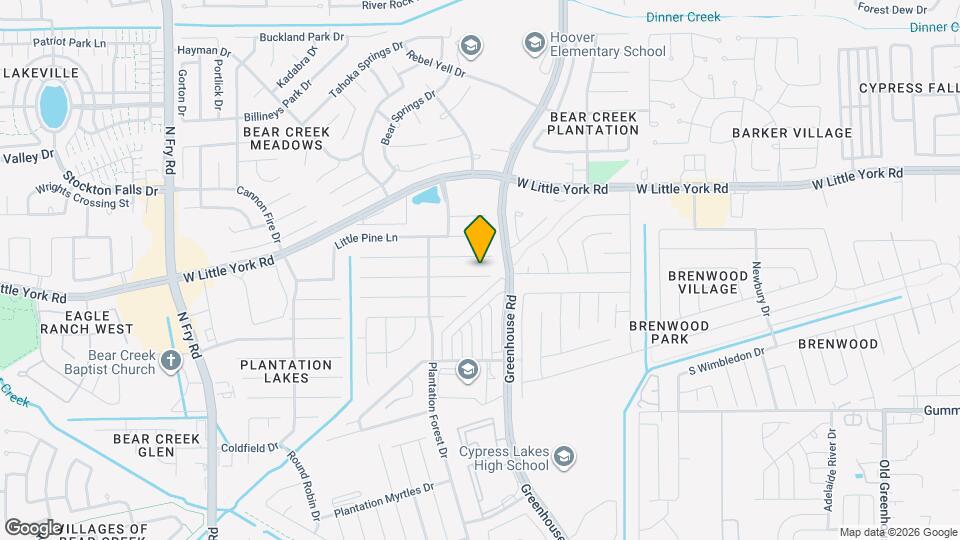 19318 Grand Colony Ct Map and Location Details