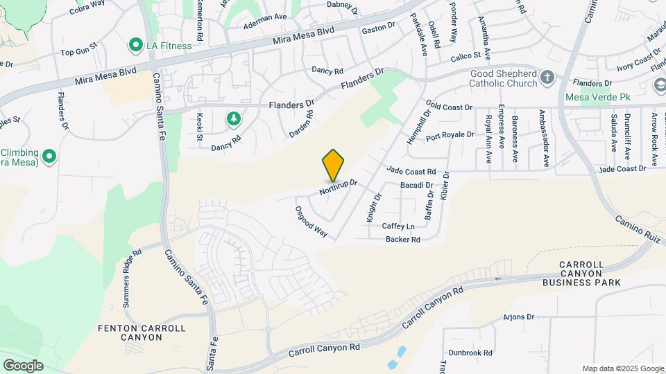 7556 Northrup Dr Mapa y Detalles de la Ubicación