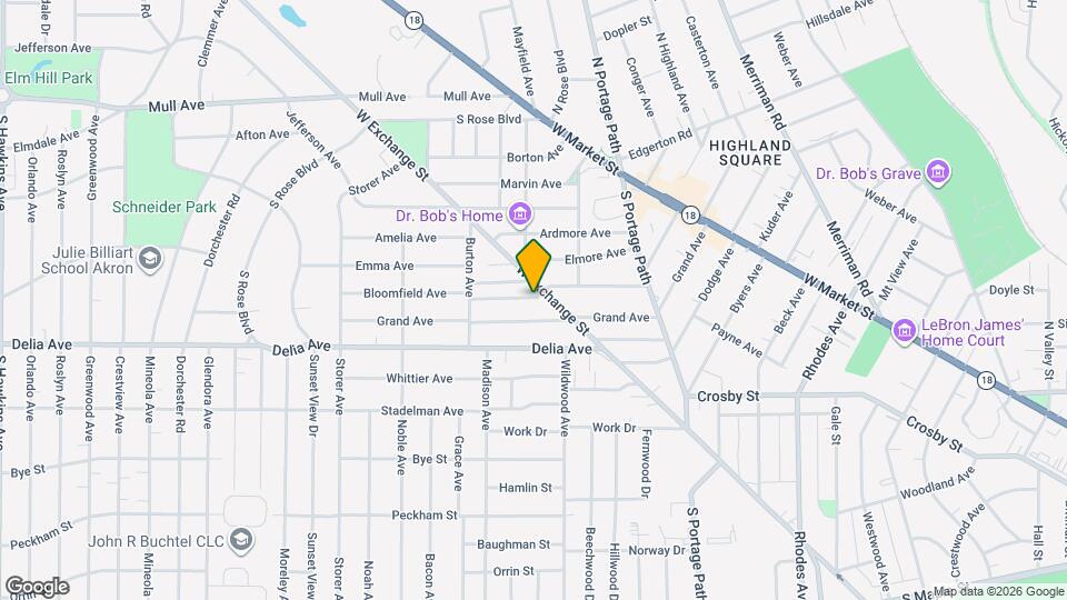 904 Bloomfield Ave Mapa y Detalles de la Ubicación