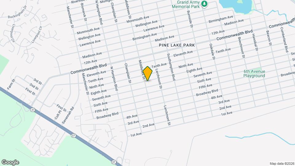 1000 Eighth Ave Map and Location Details