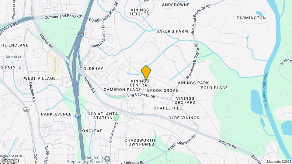 4646 Vinings Central Run SE Map and Location Details