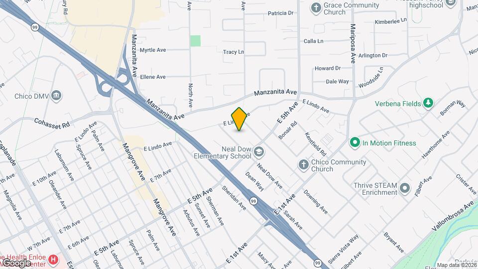 1620 Neal Dow Ave, Unit 12 Map and Location Details