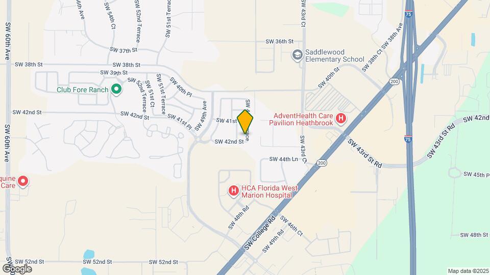 4172 SW 46th Terrace Map and Location Details